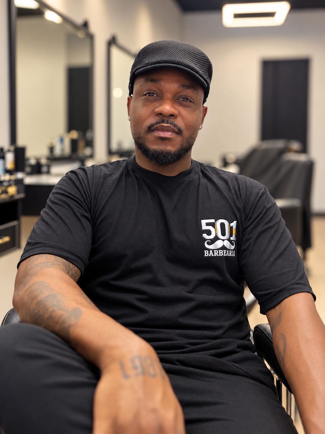 Daivid, barbeiro da 501 Barbearia