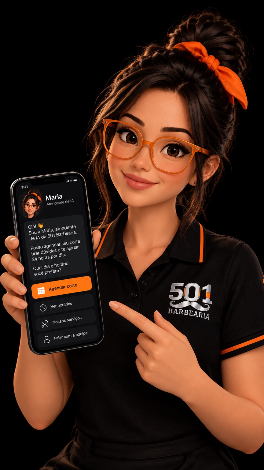 Maria, assistente virtual da 501